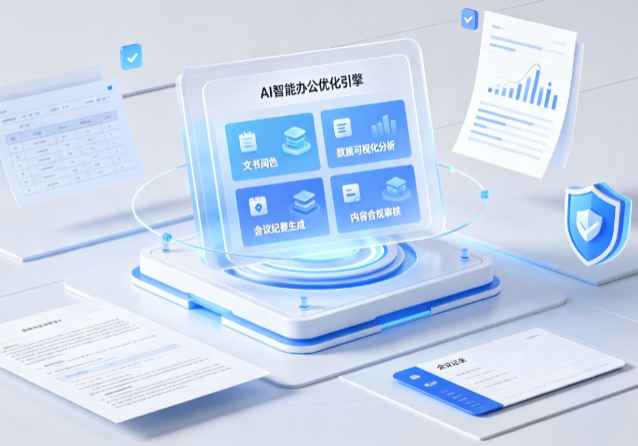 安吉县AI重构现代办公体系 智能优化引擎助力企业轻量化高效运营